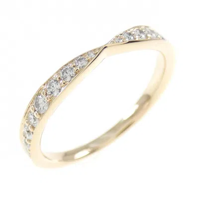 Pre-owned Tiffany & Co Pink Gold (18k) Band Ring ()