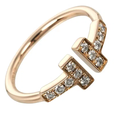 Pre-owned Tiffany & Co Pink Gold (18k) Band Ring ()