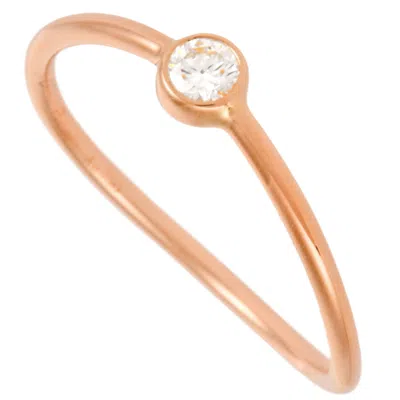 Pre-owned Tiffany & Co Pink Gold (18k) Band Ring ()
