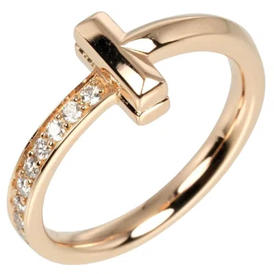 Pre-owned Tiffany & Co Pink Gold (18k) Band Ring ()