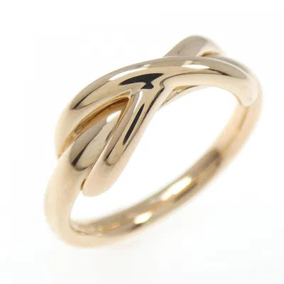 Pre-owned Tiffany & Co Pink Gold (18k) Band Ring ()