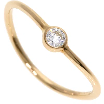Pre-owned Tiffany & Co Pink Gold (18k) Band Ring ()