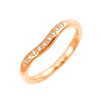 Pre-owned Tiffany & Co Pink Gold (18k) Band Ring ()