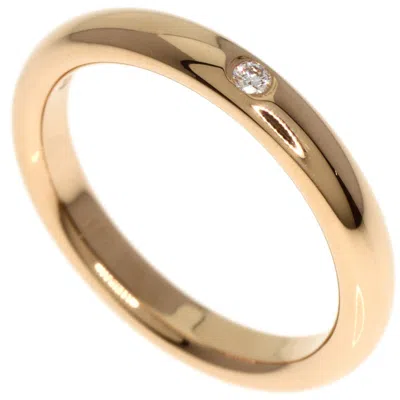 Pre-owned Tiffany & Co Pink Gold (18k) Band Ring () In Multi