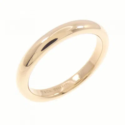 Pre-owned Tiffany & Co Pink Gold (18k) Band Ring () In Multi