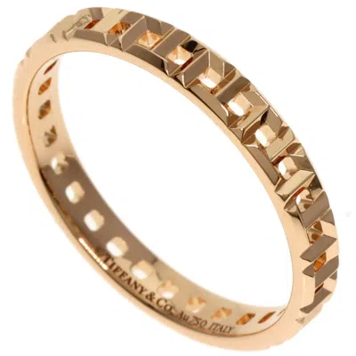 Pre-owned Tiffany & Co Pink Gold (18k) Band Ring () In Multi