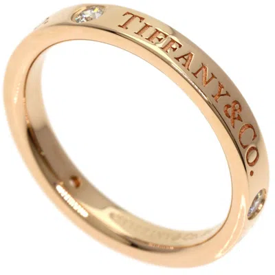 Pre-owned Tiffany & Co Pink Gold (18k) Band Ring () In Multi