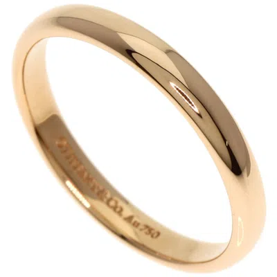 Pre-owned Tiffany & Co Pink Gold (18k) Band Ring () In Multi