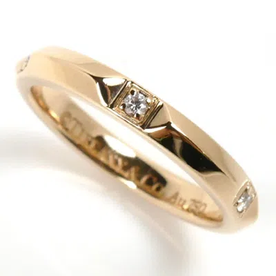 Pre-owned Tiffany & Co Pink Gold (18k) Band Ring () In Multi