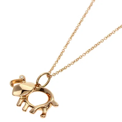 Pre-owned Tiffany & Co Pink Gold (18k) Necklace ()