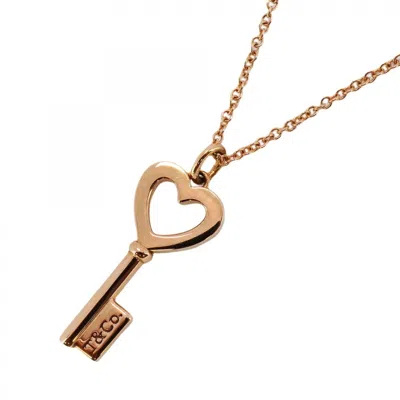 Pre-owned Tiffany & Co Pink Gold (18k) Necklace ()
