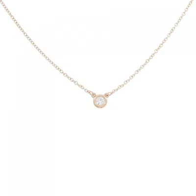 Pre-owned Tiffany & Co Pink Gold (18k) Necklace ()