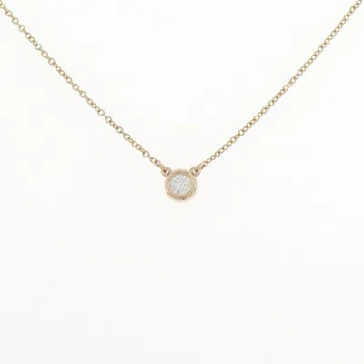 Pre-owned Tiffany & Co Pink Gold (18k) Necklace () In Multi