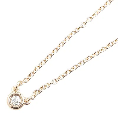 Pre-owned Tiffany & Co Pink Gold (18k) Necklace () In Multi