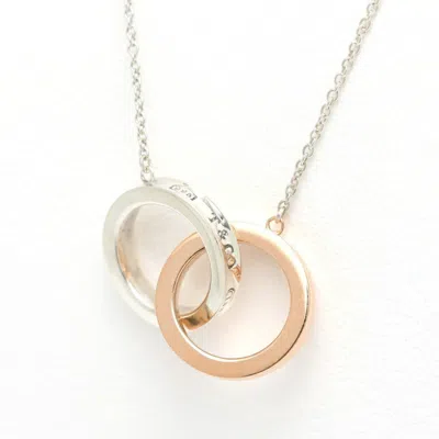 Pre-owned Tiffany & Co Pink Gold Metal 925 Pendant Necklace () In Multi