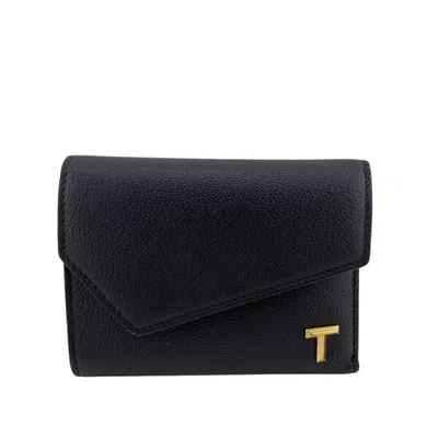 Pre-owned Tiffany & Co Pink Leather Wallet (tri-fold) () In Multi