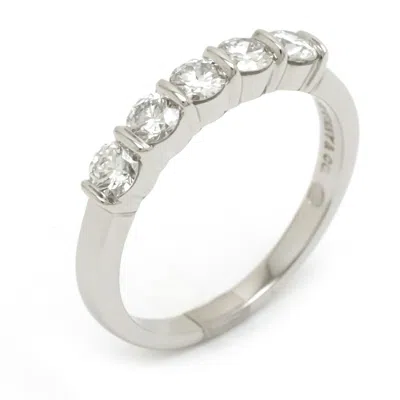 Pre-owned Tiffany & Co Platinum 950 Band Ring ()