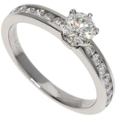 Pre-owned Tiffany & Co Platinum 950 Band Ring () In Silver