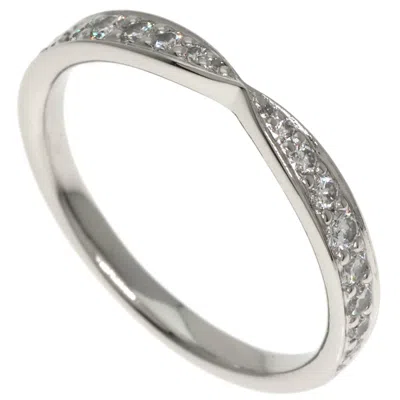 Pre-owned Tiffany & Co Platinum 950 Band Ring () In Multi