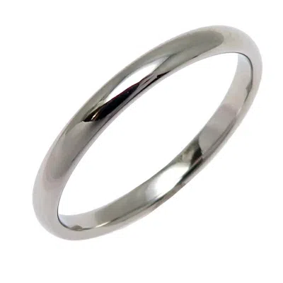 Pre-owned Tiffany & Co Platinum 950 Band Ring () In Multi
