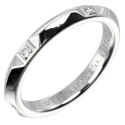 Pre-owned Tiffany & Co Platinum 950 Band Ring () In Multi