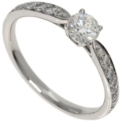 Pre-owned Tiffany & Co Platinum 950 Band Ring () In Silver