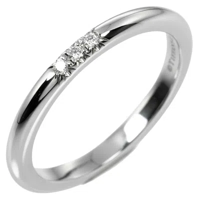 Pre-owned Tiffany & Co Platinum 950 Band Ring () In Multi