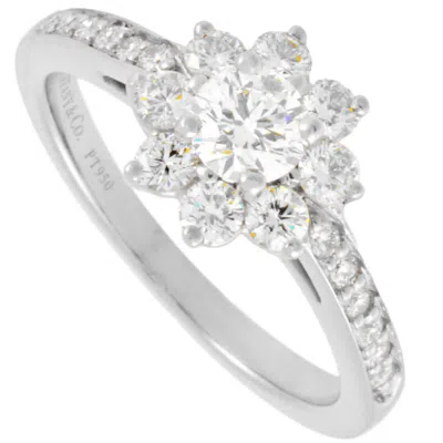 Pre-owned Tiffany & Co Platinum 950 Band Ring () In Multi