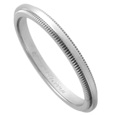 Pre-owned Tiffany & Co Platinum 950 Band Ring () In Multi