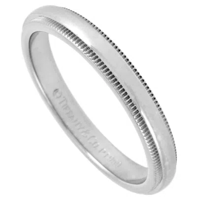 Pre-owned Tiffany & Co Platinum 950 Band Ring () In Multi