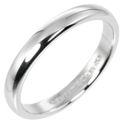 Pre-owned Tiffany & Co Platinum 950 Band Ring () In Multi