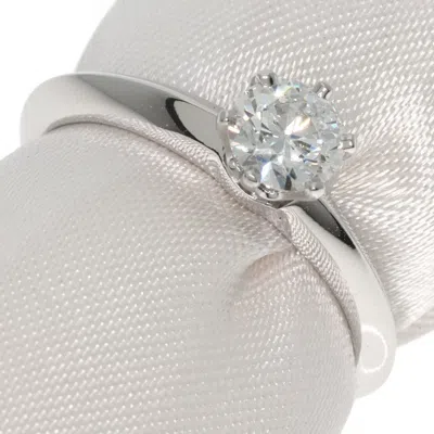 Pre-owned Tiffany & Co Platinum 950 Band Ring () In Multi