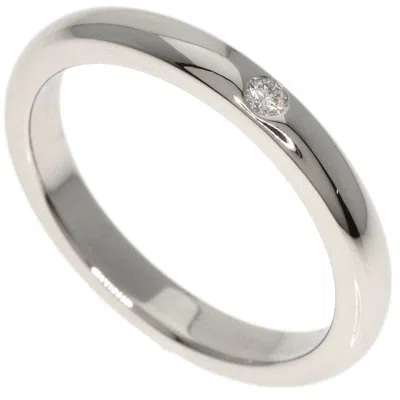 Pre-owned Tiffany & Co Platinum 950 Band Ring () In Multi
