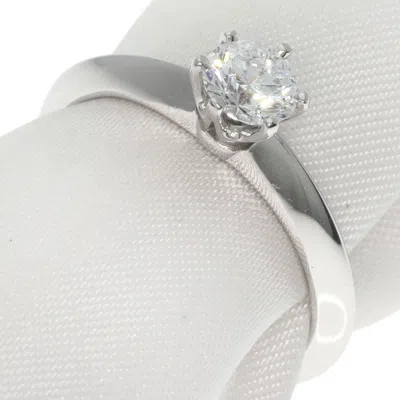Pre-owned Tiffany & Co Platinum 950 Band Ring () In Multi