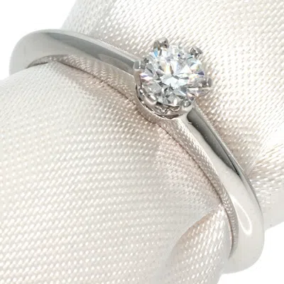 Pre-owned Tiffany & Co Platinum 950 Band Ring () In Multi