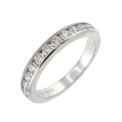 Pre-owned Tiffany & Co Platinum 950 Band Ring () In Multi
