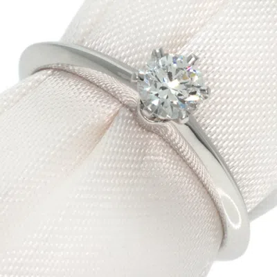 Pre-owned Tiffany & Co Platinum 950 Band Ring () In Multi