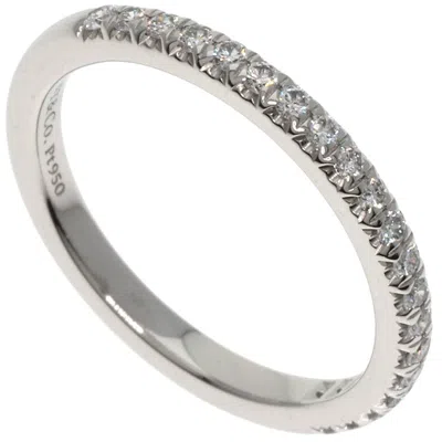 Pre-owned Tiffany & Co Platinum 950 Band Ring () In Multi