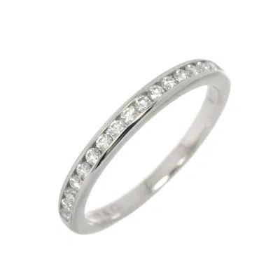 Pre-owned Tiffany & Co Platinum 950 Band Ring () In Multi