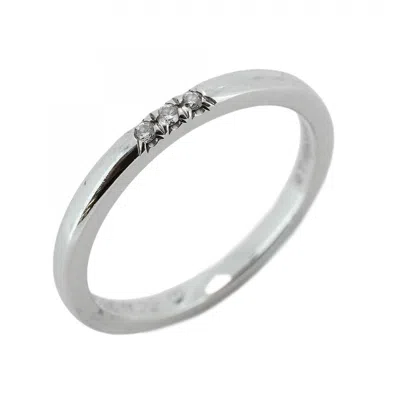 Pre-owned Tiffany & Co Platinum 950 Band Ring () In Multi