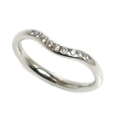 Pre-owned Tiffany & Co Platinum 950 Band Ring () In Multi