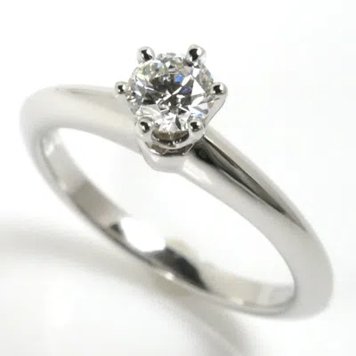 Pre-owned Tiffany & Co Platinum 950 Band Ring () In Multi