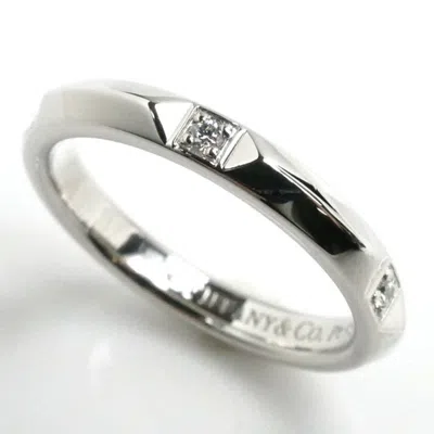 Pre-owned Tiffany & Co Platinum 950 Band Ring () In Multi