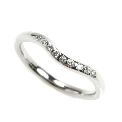 Pre-owned Tiffany & Co Platinum 950 Band Ring () In Multi
