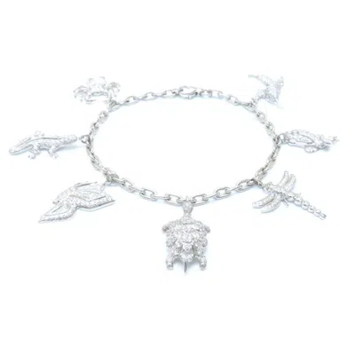 Pre-owned Tiffany & Co Platinum 950 Charm Bracelet ()