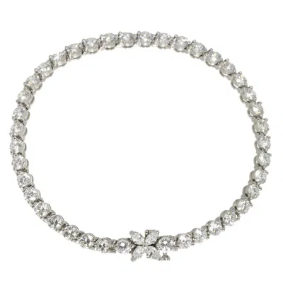 Pre-owned Tiffany & Co Platinum 950 Charm Bracelet () In Multi