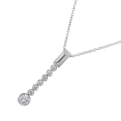 Pre-owned Tiffany & Co Platinum 950 Necklace () In Multi