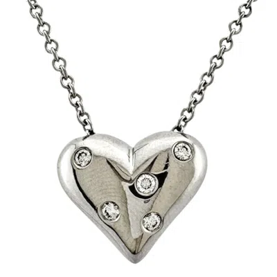 Pre-owned Tiffany & Co Platinum 950 Necklace () In Silver