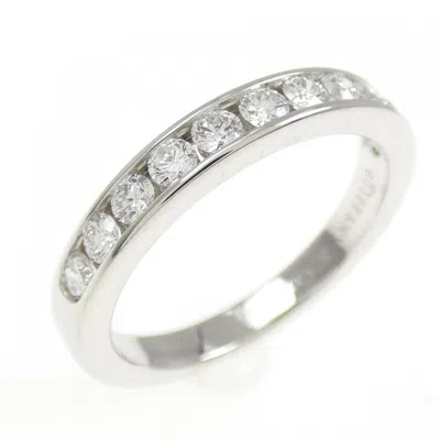 Pre-owned Tiffany & Co Platinum Band Ring () In Silver