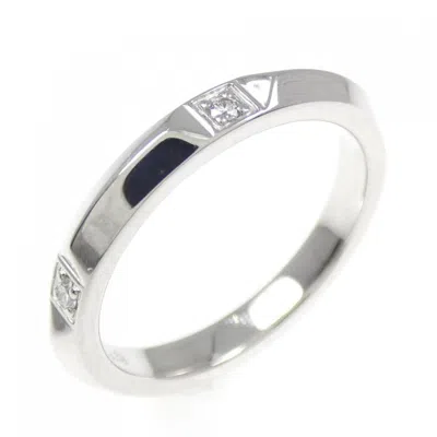 Pre-owned Tiffany & Co Platinum Band Ring () In Black